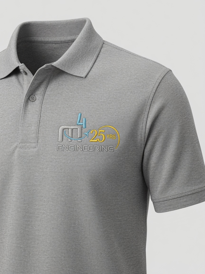 Left Chest Logo Embroidery