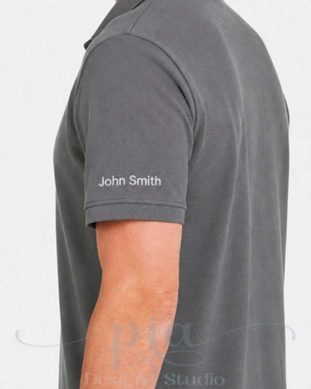 Logo on Sleeve Embroidery